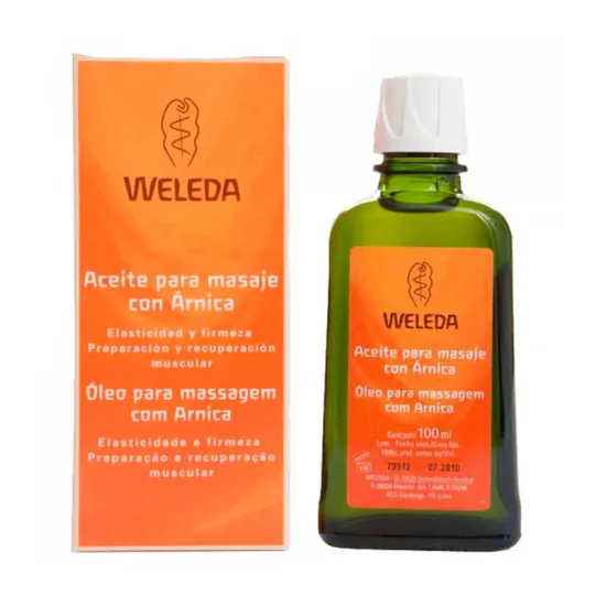 miherbolaria weleda aceite de masaje con arnica 100 ml