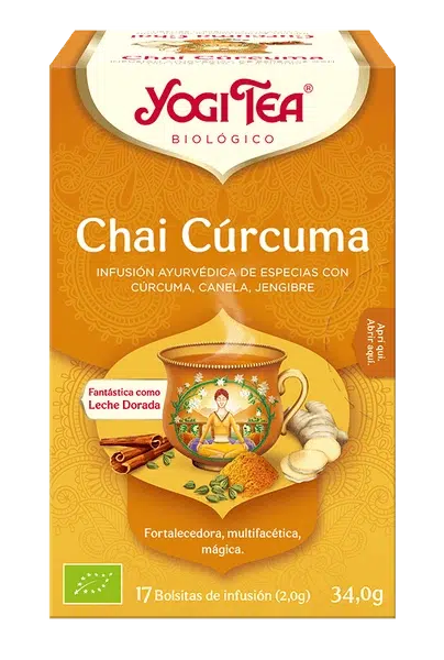 miherbolaria yogi tea cúrcuma chai suelto 90g