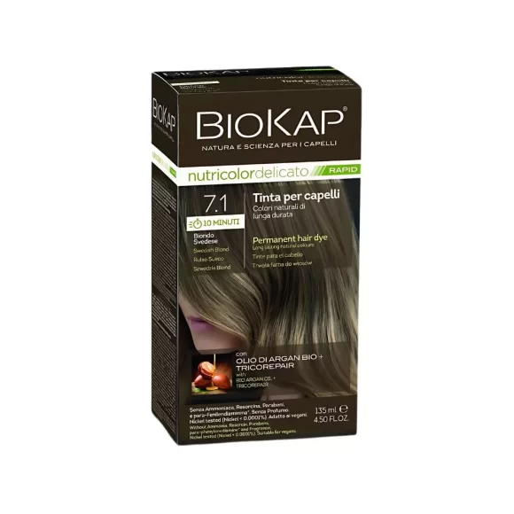miherbolario rapid delicato 71 rubio sueco 135ml biokap