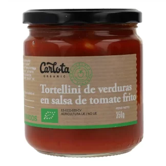 miherbolaria tortellini verdura salsa tomate bio carlota organic 425g
