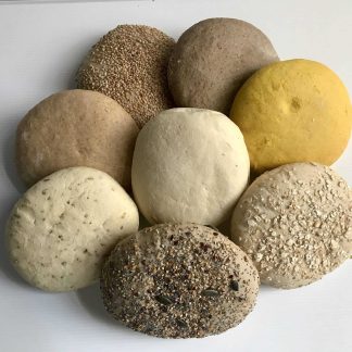 molletes multicereales con avena integral