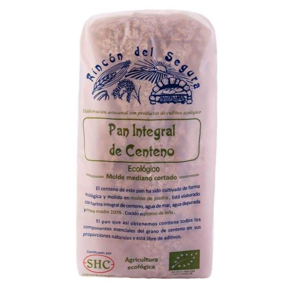 pan centeno cortado larga duracion rincon del segura