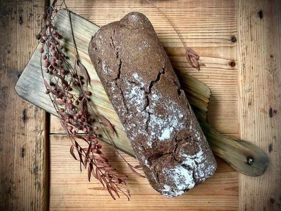 pan de centeno puro molde