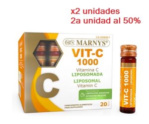 miherbolaria vitamina c liposomada 1000 marnys 2a unidad 50%