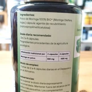 miherbolaria moringa bio 180 capsulas 2