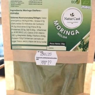 miherbolaria moringa bio 50g huelva