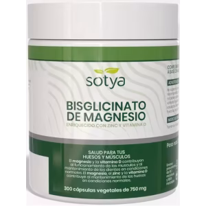 miherbolaria Sotya Bisglicinato de Magnesio 300 Capsulas de 750mg