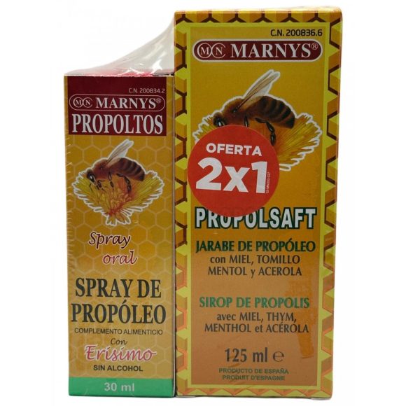 miherbolaria pack 2x1 propoltos spray 30ml jarabe 125ml de marnysrmarnysr 2x1 pack propolvit defens vitamina c 20 viales pack 2x1 propoltos s