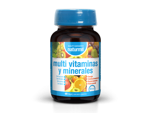 miherbolaria multivitaminas y minerales 60 perlas aturmil