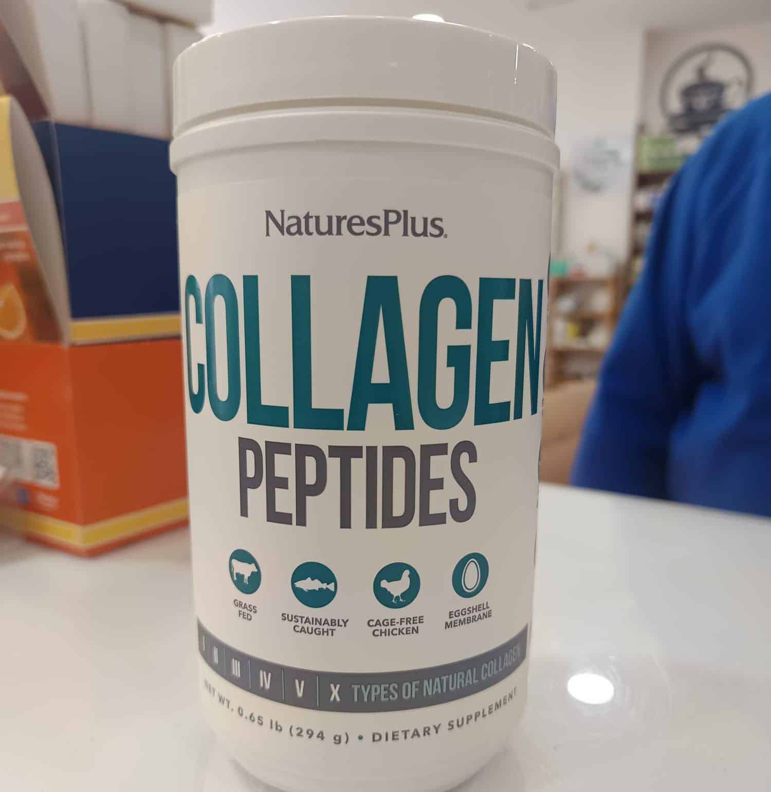 Collagen Peptides 245g Natures Plus colageno - Mi herbolaria