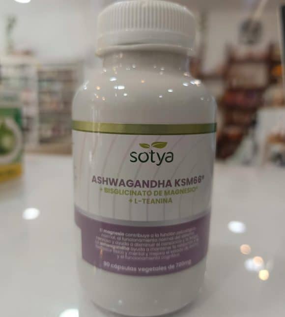 ashwagandha magnesio teanina sotya