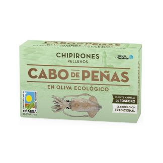 miherbolaria chipirones rellenos en aceite de oliva eco 111g cabo de penas