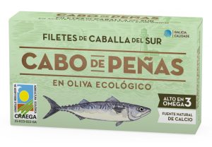 miherbolaria filetes de caballa del sur en aceite de oliva virgen extra ecologico