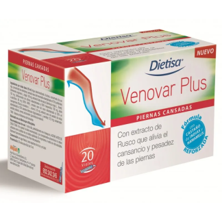 miherbolaria venovar plus 20 viales sistema circulatorio dielisa