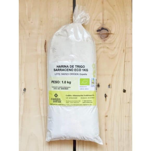 miherbolaria harina de trigo sarraceno eco 1kg camin astur