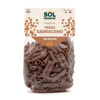 miherbolaria macarrones penne trigo sarraceno sin gluten bio 250gr de solnatural