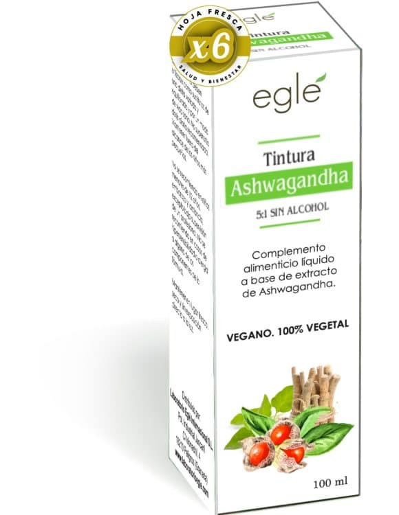 miherbolaria pack 6 uds tintura de ashwagandha 100 ml de egle